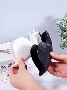 Lọ Đốt Nhang Muỗi Hình Ốc Sên Sáng Tạo Chất Liệu Nhựa Chống Gió Có Khay Hứng Tro An Toàn Dùng Cho Phòng Ngủ Vườn Sử Dụng Hàng Ngày Trang Trí.