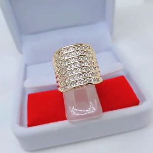 Cincin Jumbo Wanita Aksesoris Fashion Awet Tahan Lama Anti Karat Cocok Untuk Harian G8-4C