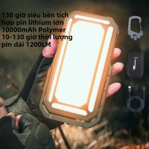 Đèn Cắm Trại LED YinNuo 10000mAh Sạc Lại Được Di Động Treo Ngoài Trời Đèn Ngủ Chống Nước IPX4 Chất Liệu Cao Su