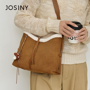 Josiny | Leisure Suede Crossbody Shoulder Bag