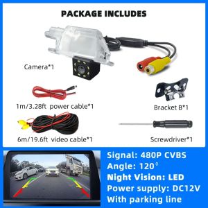 QXNY Backup Camera Reverse Rear View Cam Cvbs HD for Citroen Peugeot 1007 2008 3008 208 301 307 308 406 407 408 508 607 806 807.