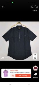 Kemeja Koko pria Baju muslim Kemeja muslim Pakaian muslim Baju koko
