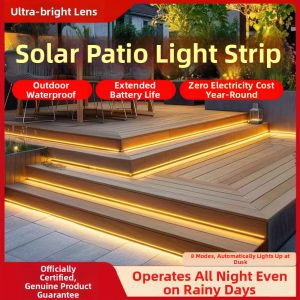 jiuxin lighting | Colorful Thin Outdoor Solar LED Ambiance Light Strip