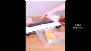 Vacuum Sealer Machine Automatic Food Sealer for Food Preservation with Dry and Moist Modes Led Indicator