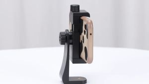 360 Degree Rotating Phone Clip Compatible With 1/4 Screw HandPhone Holder Tripod Adapter