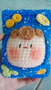 Bánh bao cosplay snack bằng len