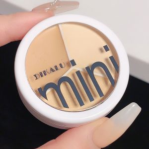 Concealer Tiga Warna Palet Concealer Menutupi Noda Bekas Jerawat Lingkaran Hitam