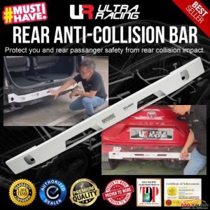 PERODUA ALZA 2022 - 2023 ULTRA RACING 2-Point Rear Anti Crash Collision Accident Safety Passenger Protection Bar