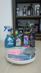Khăn lau ô tô chuyên dụng chống trầy xước Microfiber 3M 30x30cm KL3030-XANH - Dmall247 chăm sóc xe