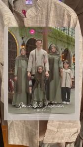 Sarimbit Rauna SR-09 Olive: Pilihan Fashion Muslim yang Elegan