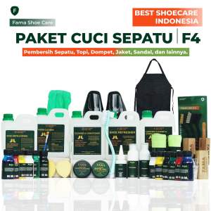 Fama Shoe Care-Paket Cuci Sepatu F4-Paket Laundry Sepatu - Fama shoes cleaner - shoes cleaner