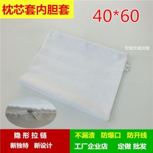 Vỏ Lót Đệm Cotton 40*60 Có Khóa Kéo Hai Lớp Chống Rò Rỉ Cho Ký Túc Xá Sinh Viên Phòng Đôi Dùng Cho Mọi Mùa