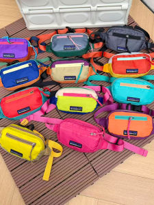 XIAOCHAOXIU | Colorful Multi-Use Waist Bag Chest Bag For Running Outdoor