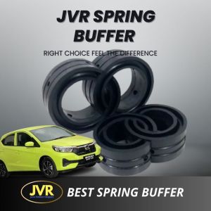 JVR Spring Buffer Honda Brio RS Satya  Depan & Belakang + Karet Peredam support Mobil