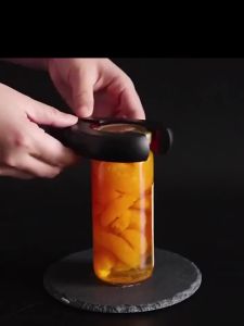 Dụng Cụ Mở Nắp Đa Năng Chống Trượt Bằng Thép Không Gỉ Kèm Dụng Cụ Mở Nắp Chai Và Dụng Cụ Kẹp Lọ - Dụng Cụ Nhà Bếp Sử Dụng Hàng Ngày