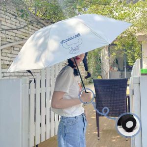 Pacha Dog Cinnamoroll Baby Self-Opening Umbrella: UV Protection & Female Student Rain Umbrella