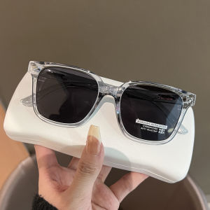 2024 New Style Polarized Sunglasses Large Frame Driving Men Women UV Protection Fashionable round Long Face Slimming Glasses