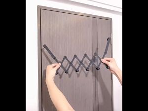 ส่งด่วน ที่แขวนของอเนกประสงค์ 4 ห่วง พับได้ ยืดได้ตามต้องการ สำหรับห้อยประตู