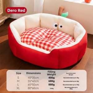 SHENJINGMAO | All-Season Washable Cooling Pet Nest Neck Support Pad