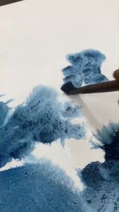 ภาพวาดสีน้ำ ภาพวาด handmade 13*16" 30*40cm ภาพวาดสีน้ำ รวมกรอบรูป วาดมือ งานhandmade มีแบบละ 1 ชิ้นเท่านั้น