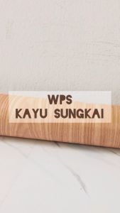 BELI 3 GRATIS 1 Wallpaper Stiker Dinding Motif Kayu Dekorasi Furniture Pintu Kamar Bahan PVC