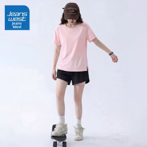 Jeanswest | Bộ Đồ Thể Thao Nhẹ Thoáng Khí Nhanh Khô cho Phụ Nữ 2 Mảnh