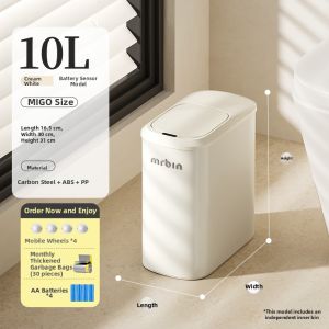 MR.Bin | Automatic Toilet Use Induction Bin