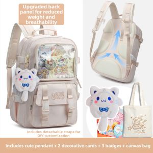 WHS | Large Capacity Ergonomic School Backpack for Girls