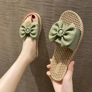 Dép Nữ Đế Phẳng Mùa Hè Thời Trang Mới Ngoài Trời Trong Nhà Chống Trượt Đa Năng Dép Xăng Đan Đế Bằng Hở Mũi Dép Mùa Hè