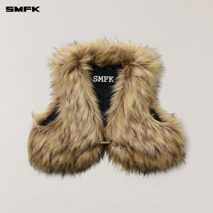 SMFK | Fuzzy Short Style Fur Gilet