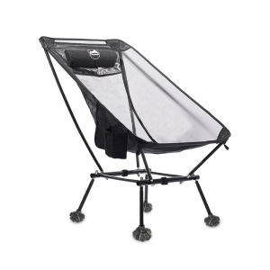 Bluewell All Aluminum Alloy Outdoor Camping Chair Breathable High Back Lightweight Portable Fishing Chair Picnic Furniture
