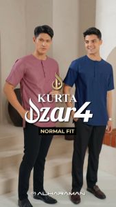 Kurta Dzar 4 (A) - Kurta Normal Fit - Roundneck Short Sleeve with 3 pockets - 6 colors