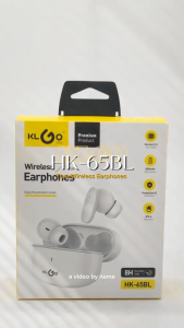 KLGO HK-65BL Wireless Earbuds IPX-4 Waterproof Earphones with Built-in Microphone Touch Control
