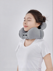 MUSHABAI | Inflatable Portable U Shaped Pillow