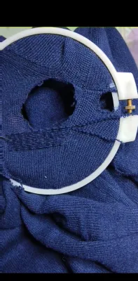 Seamless Knitted Sweater Patch for Clothing Repair And Modification Woolen Coat Alteration Size Adjustment Hole Embroidery