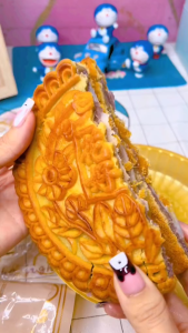 SẴN - Bánh Trung Thu Mochi Khoai Môn Trứng Muối 500GR