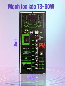 Mạch Loa Kéo T8 - Kt : 15x35 . Dùng cho loa bass 40 đơn- Điện tử Phương Huy -