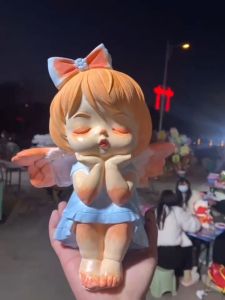 ตุ๊กตาปูนปลาสเตอร์  ระบายสี