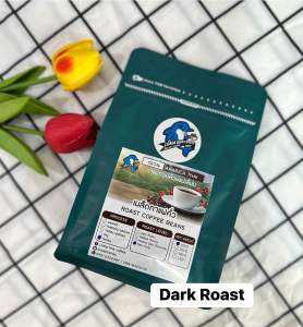 เมล็ดกาแฟคั่วพรีเมี่ยม  Honey  process อาราบิก้าแท้100%  ขนาด 200 กรัม