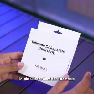 Mangkok Serbaguna Firemaple Food Grade Silicone Collapsible Bowl