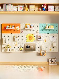 ชั้นวางของติดผนังแบบไม่ต้องเจาะ ชั้นวางของสำหรับโต๊ะทำงาน ชั้นวางของโลหะ ชั้นวางของแบบแม่เหล็ก ชั้นวางของแบบมีรู ชั้นวางของแบบเรียบง่ายและโมเดิร์น