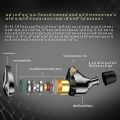 KZ D-Fi หูฟังไฮไฟเบสตรวจสอบ4ระดับหูฟังสเตอริโอหูฟังลดเสียงรบกวนสำหรับเล่นกีฬา. 
