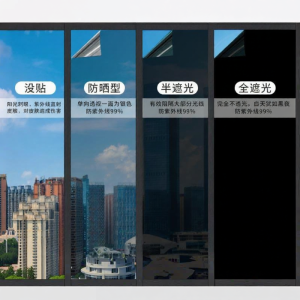 Heat Insulation UV Protection Privacy Shielding Sunproof Window Film