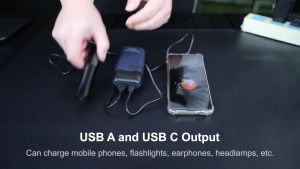 Sạc pin đôi thông minh Klarus K2A dòng sạc 2A kiêm power bank PD 18W