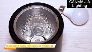 LED Downlight Surface Mounted Pin Lights Led For Ceiling SpotLight E27 Bulb Ceiling Lamp Canopy Lighting