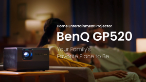 BenQ GP520 4K HDR Home Entertainment Projector | 2600lm | Google TV Netflix | Immersive Audio