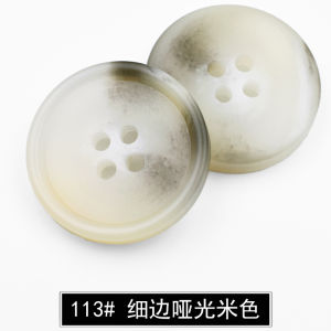 Resin Circular Buttons for Men Women Jackets Coats Wool Cashmere Suiting Resin Coat Buttons Fashionable Home Sewing Supplies