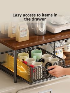 Desk Multi-functional Retractable Display Shelf Printer Stand