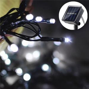 Solar String Light 200LED/100LED/50LED/20LED Outdoor Fairy Waterproof Star Christmas Light Garden Decoration Atmosphere Light