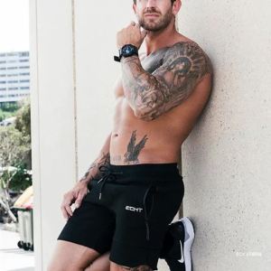 Mens Zip Pocket Sweatpants Fitness Gyms Shorts Men Summer Running Short Pants Male Jogger Mesh Workout Beach Sports Short Pants